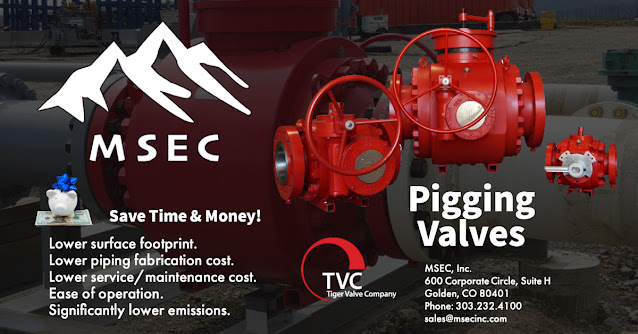Pigging Valves for Pipelines from MSEC