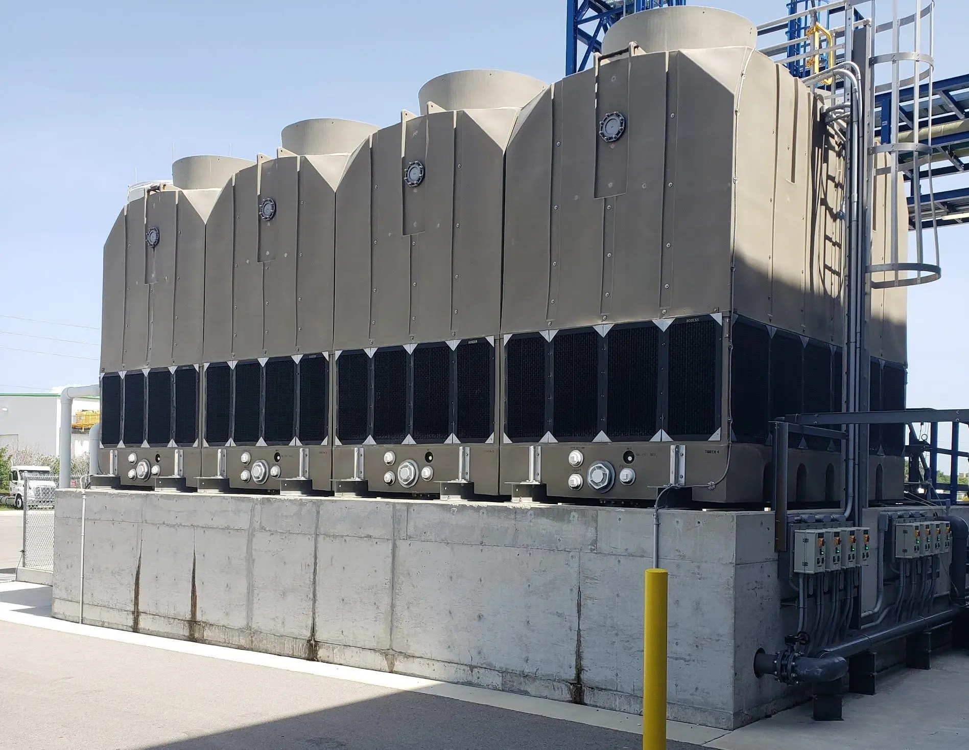 Non-corroding Cooling Towers