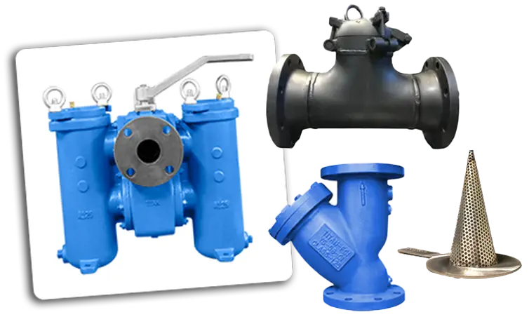 Collage of Titan Strainers